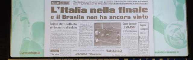 【现场】1970年世界杯考古 亚军意大利为何遭痛骂？